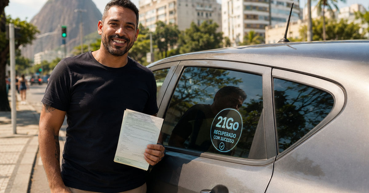 Carro roubado e recuperado 21Go